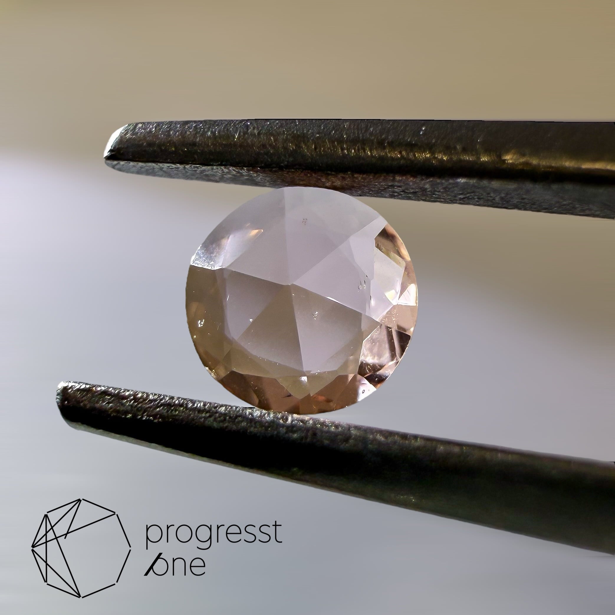 宝石屋本舗】良質天然パパラチャサファイア0.20ct ダイヤモンド0.35ct 