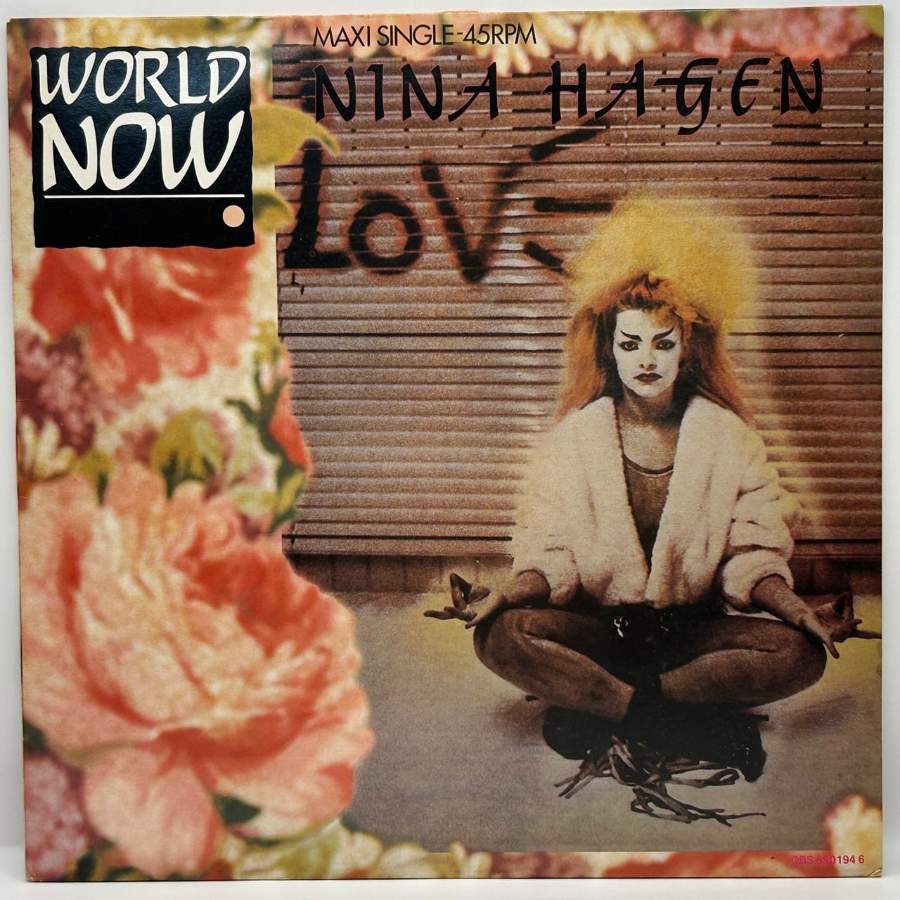 ニナ ハーゲン バンド/ウンバハーゲン 1979年 日本限定 貴重プロモポスター LP】ニナ・ハーゲン・バンド ‎– ウンバハーゲン | マメシバレコード
