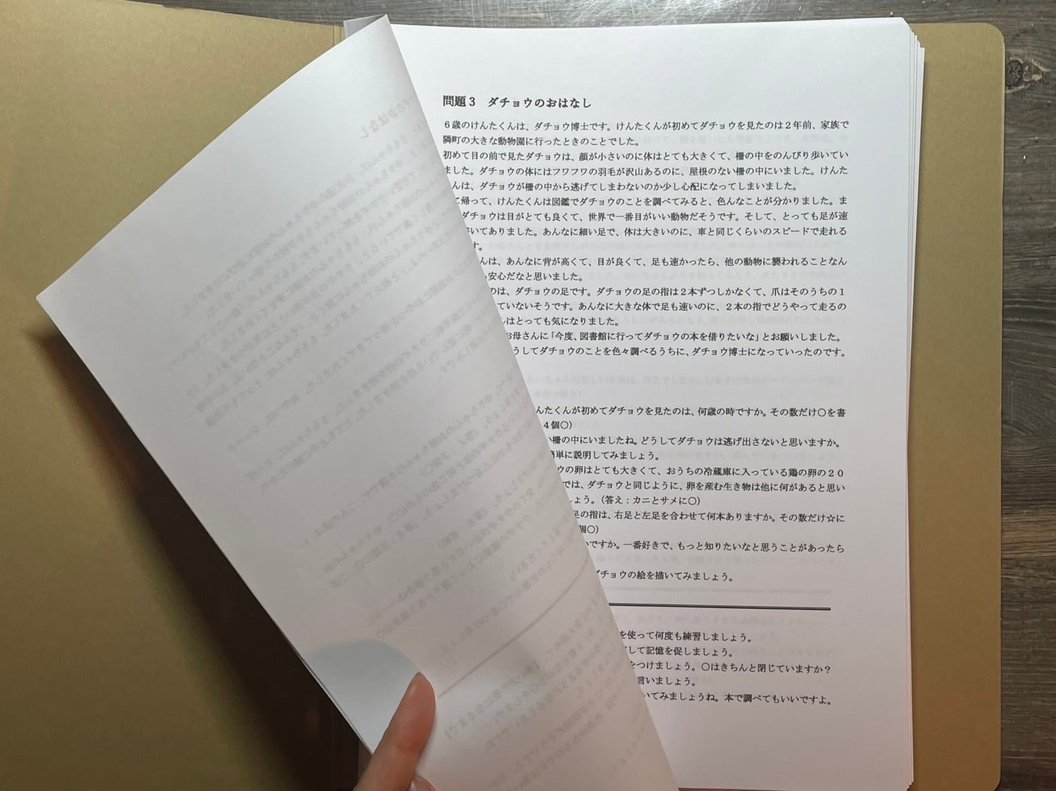 お話の記憶問題集・知識編 全動画つき！ | TSUBASA通信教育ネットショップ