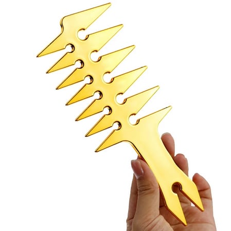 ラージメッシュコーム ゴールド