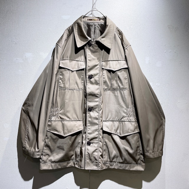 ” ARAMIS ” Near Future gloss Design Safari jacket