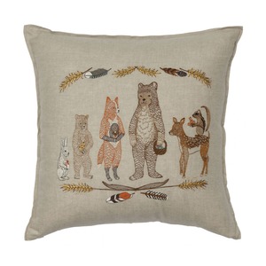 CORAL&TUSK [Woodland Welcome Pillow] クッションカバー 50x50cm(コーラル・アンド・タスク)