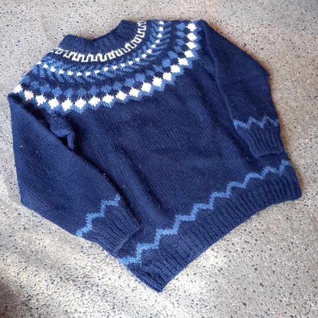 アイスランド製？ ロピーセーター used [212064]