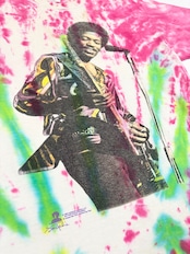 90s JIMI HENDRIX Tie Dye Tee Size L