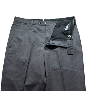 VERSACE COLLECTION grey wool slacks
