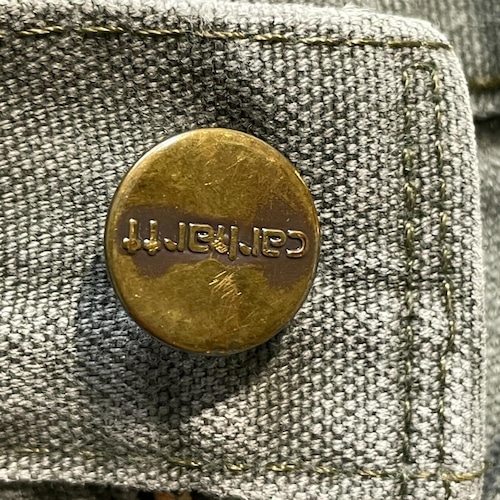 モスグリーン ダブルニー Carhartt B136 MOS 34×30 詳細写真9