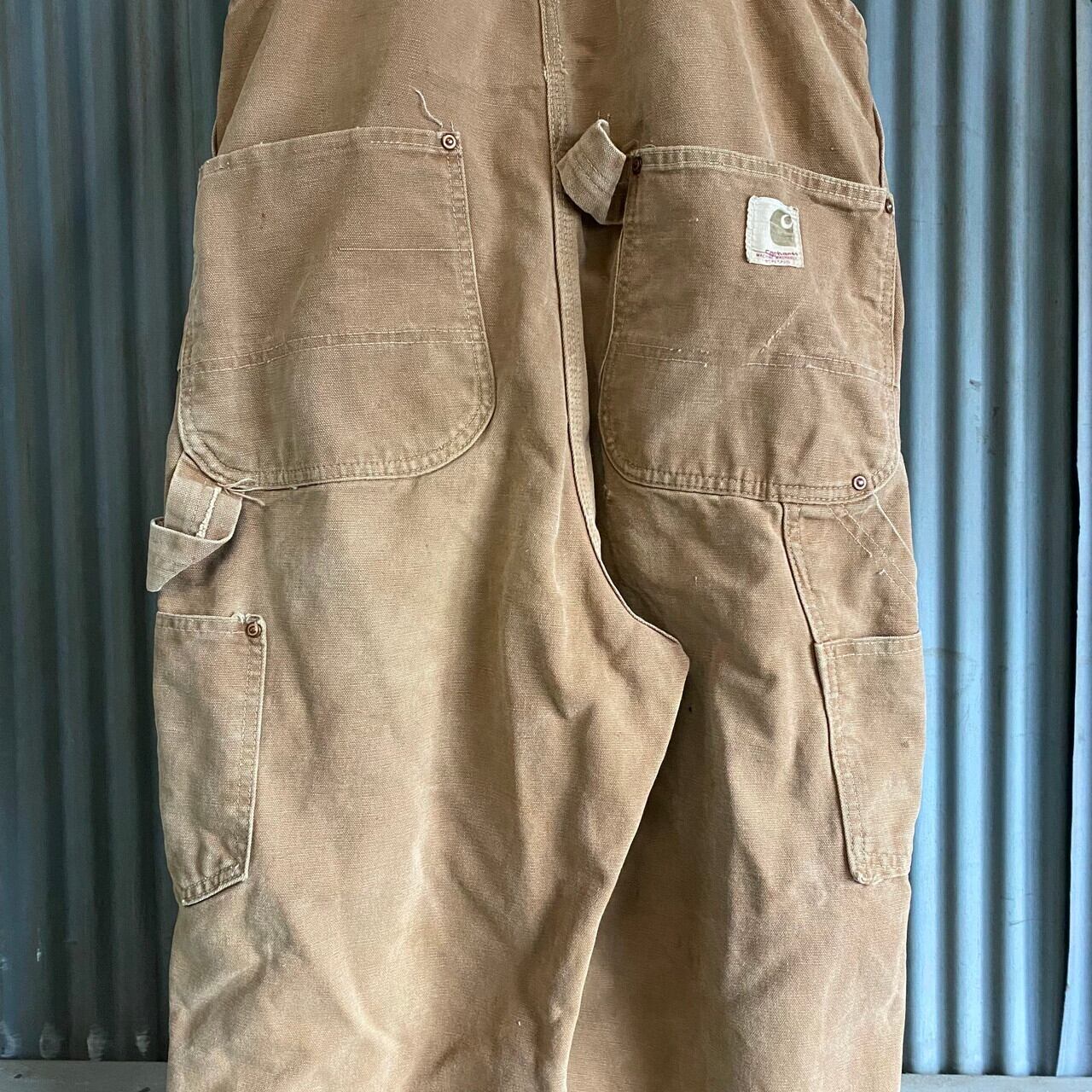 雰囲気系 60年代 ビンテージ USA製 Carhartt カーハート ダック地 