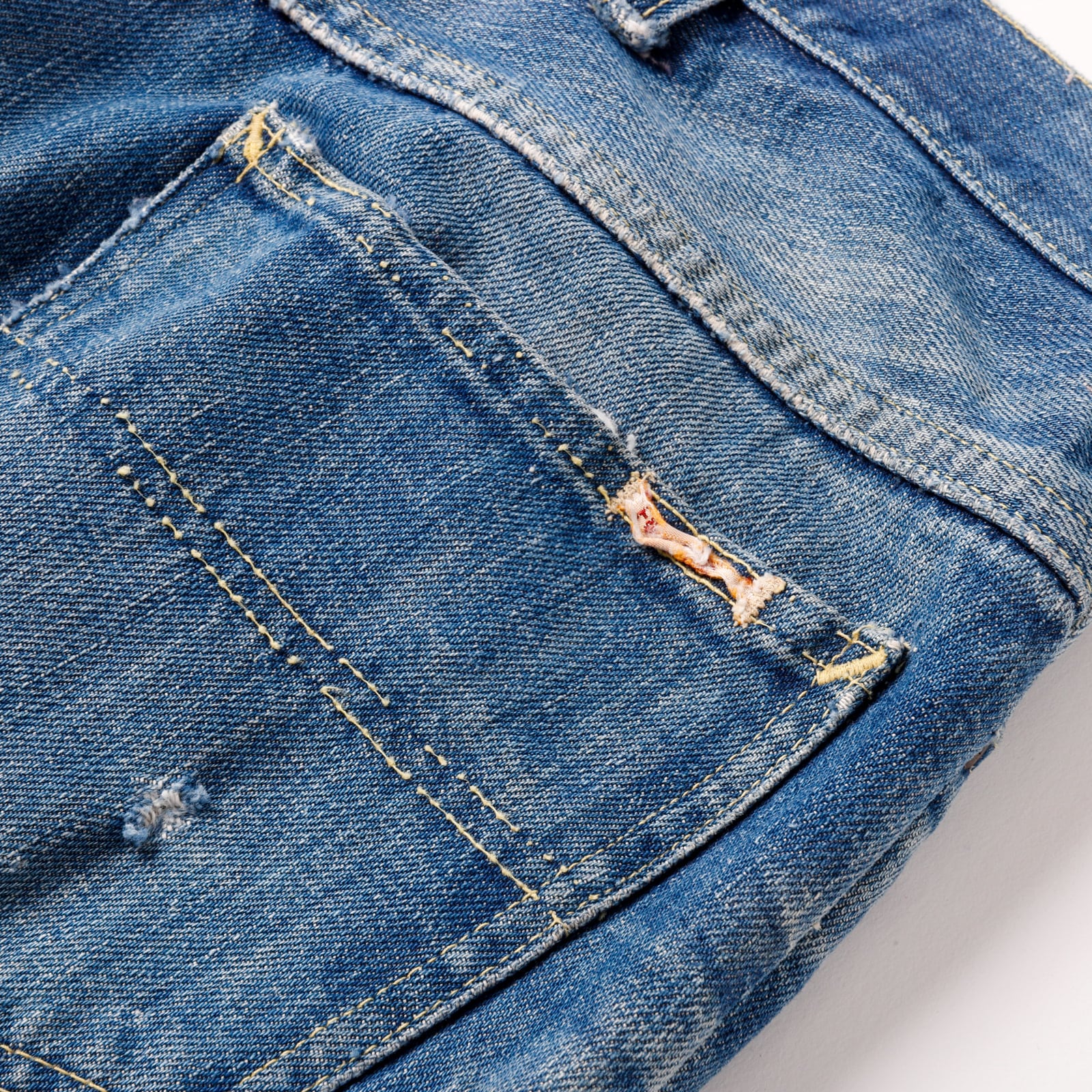 濃紺】50s FOREMOST special vintage denim made in USA 実寸W36 50