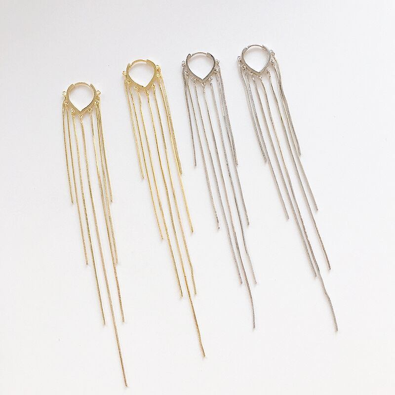 S925韓国風ピアス