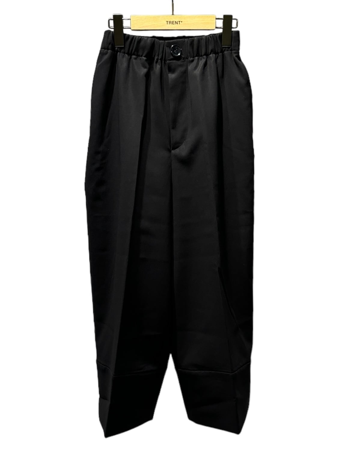 24AW】ENFOLD エンフォルド / CROPPED WIDE-TROUSERS | TRENT 