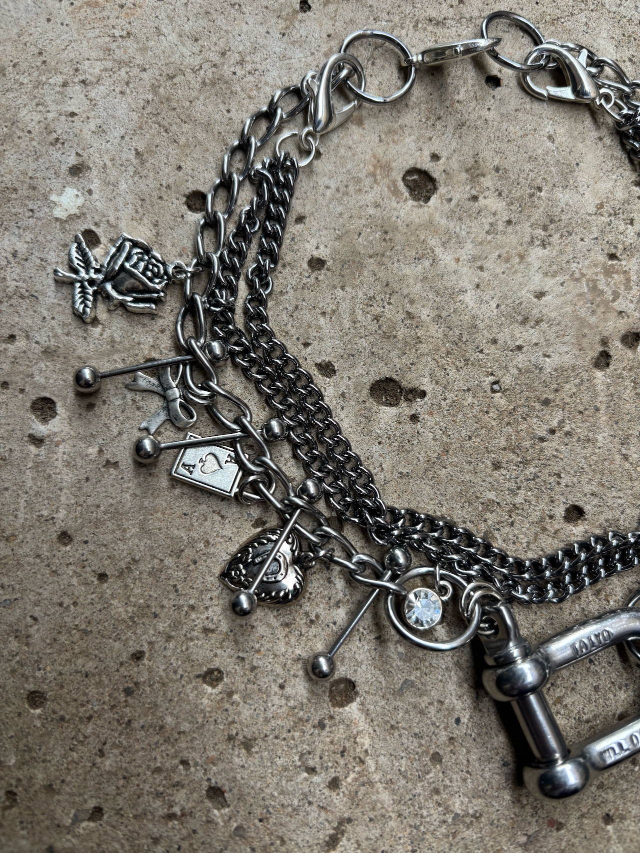 COLLENTE Originaldesign metal choker-4579-3