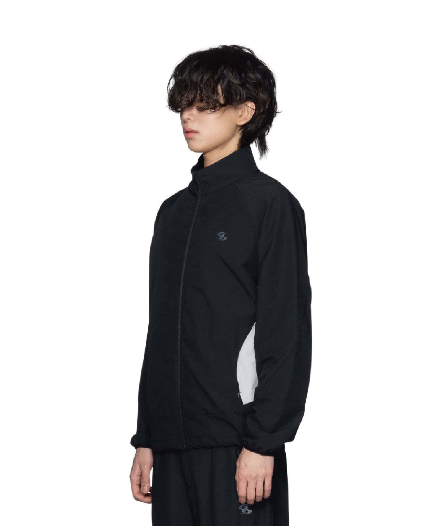 SAN SAN GEAR] 23FW SEAM WAVE JACKET BLACK 正規品 韓国ブランド 韓国