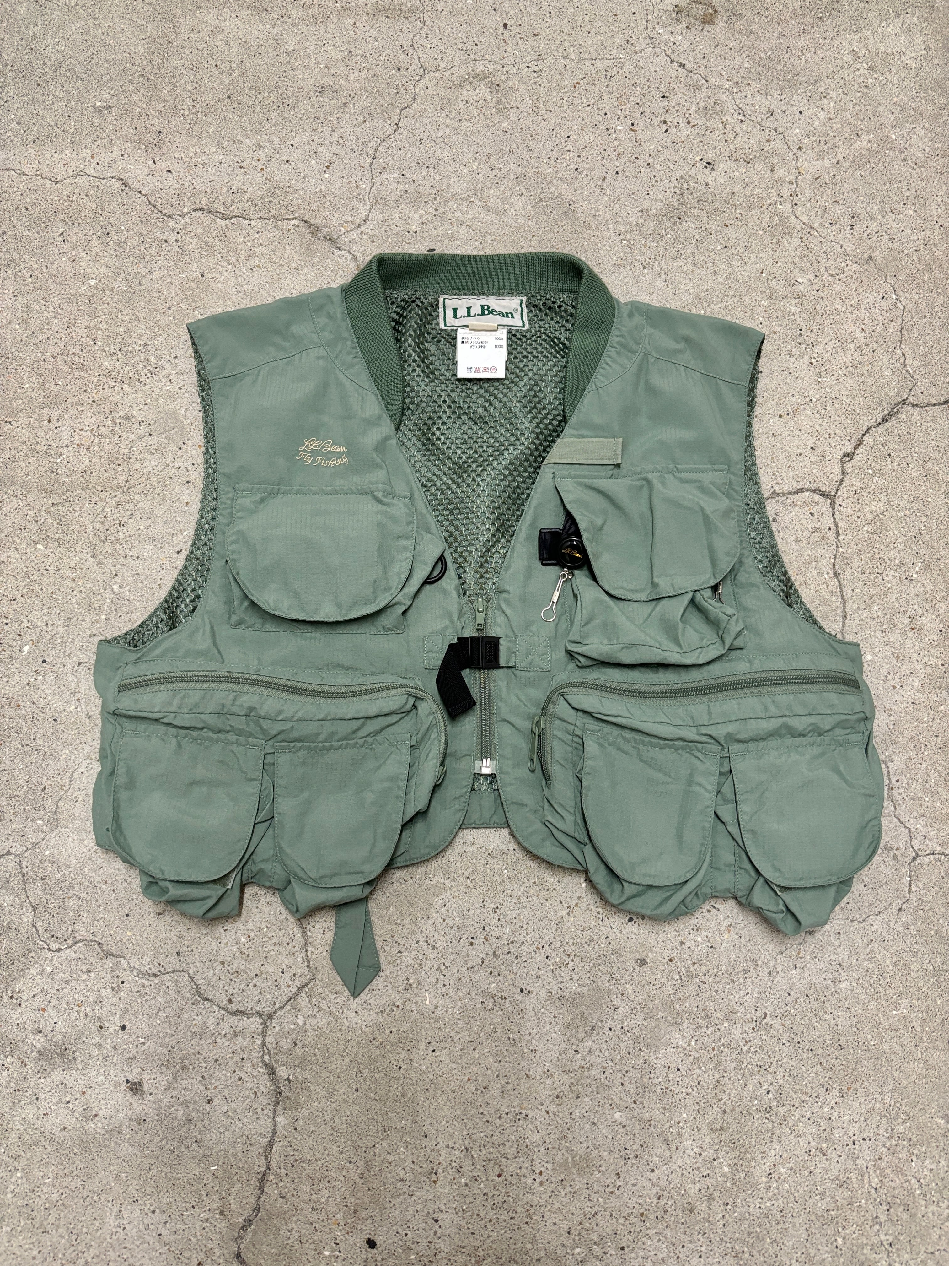 90s L.L.Bean/Fishing Vest/香港製/M/フィッシングベスト/ワイヤ 90s L.L.Bean/Fishing Vest/香港製/M/フィッシングベスト/ワイヤ