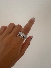 spiral twist ring