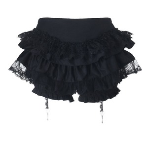 Lace frill shorts r0176