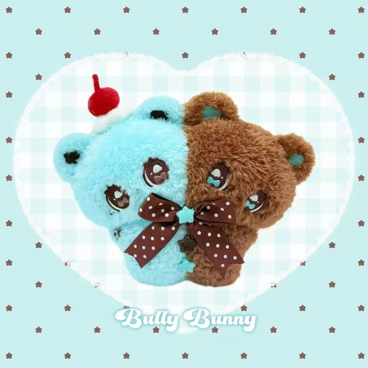 チョコミントベア ぬいぐるみ 海外作家様 ハンドメイド ミニチュア ドールハウス チョコミントベア ぬいぐるみ 海外作家様 ハンドメイド ミニチュア