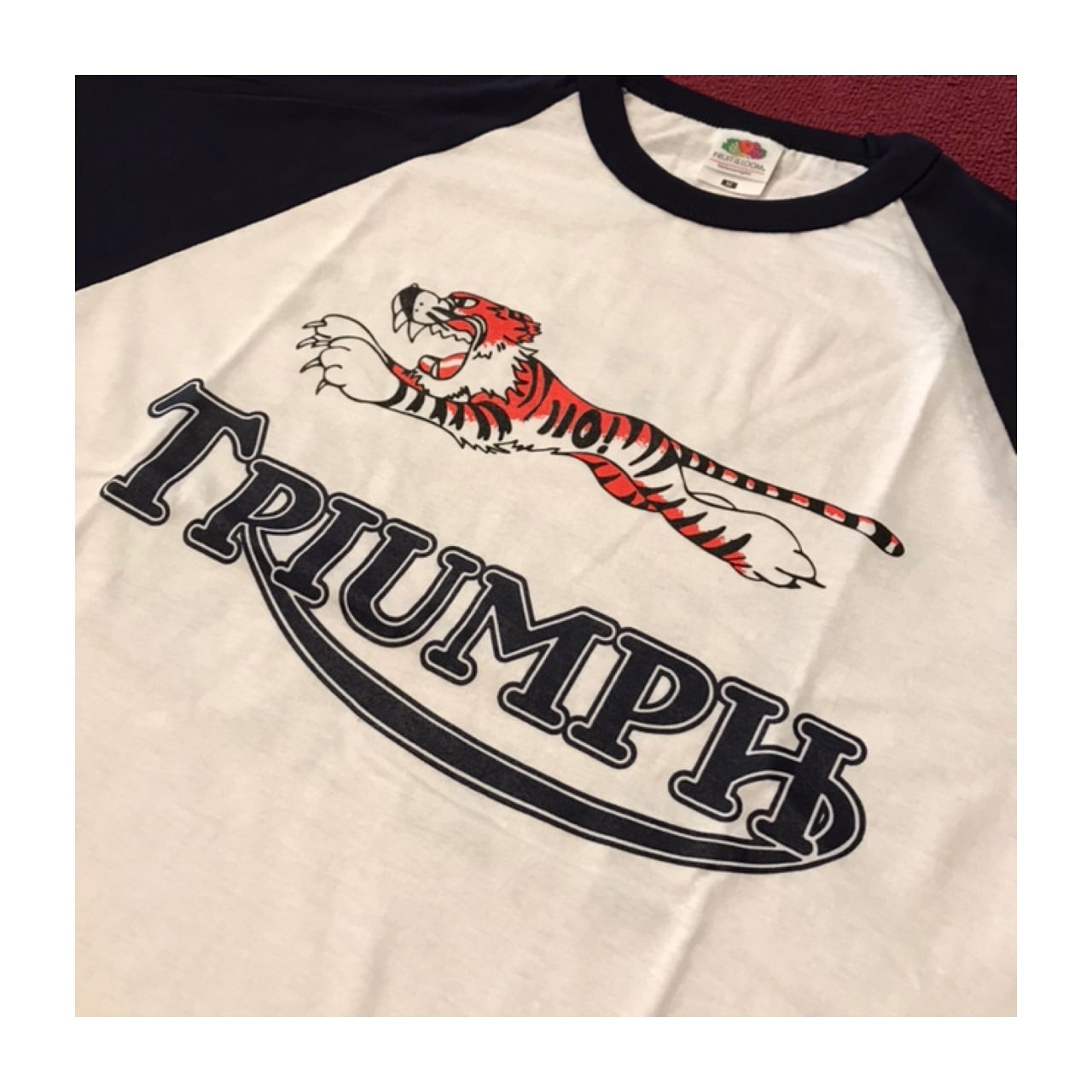 Ace Classics / Short Sleeve Triumph Racing Team T- Shirt | dbms