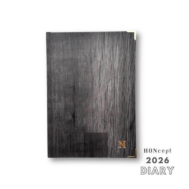 【2026ダイアリー】Diary Wall Note（ダイアリー　ウォールノート）ノワール
