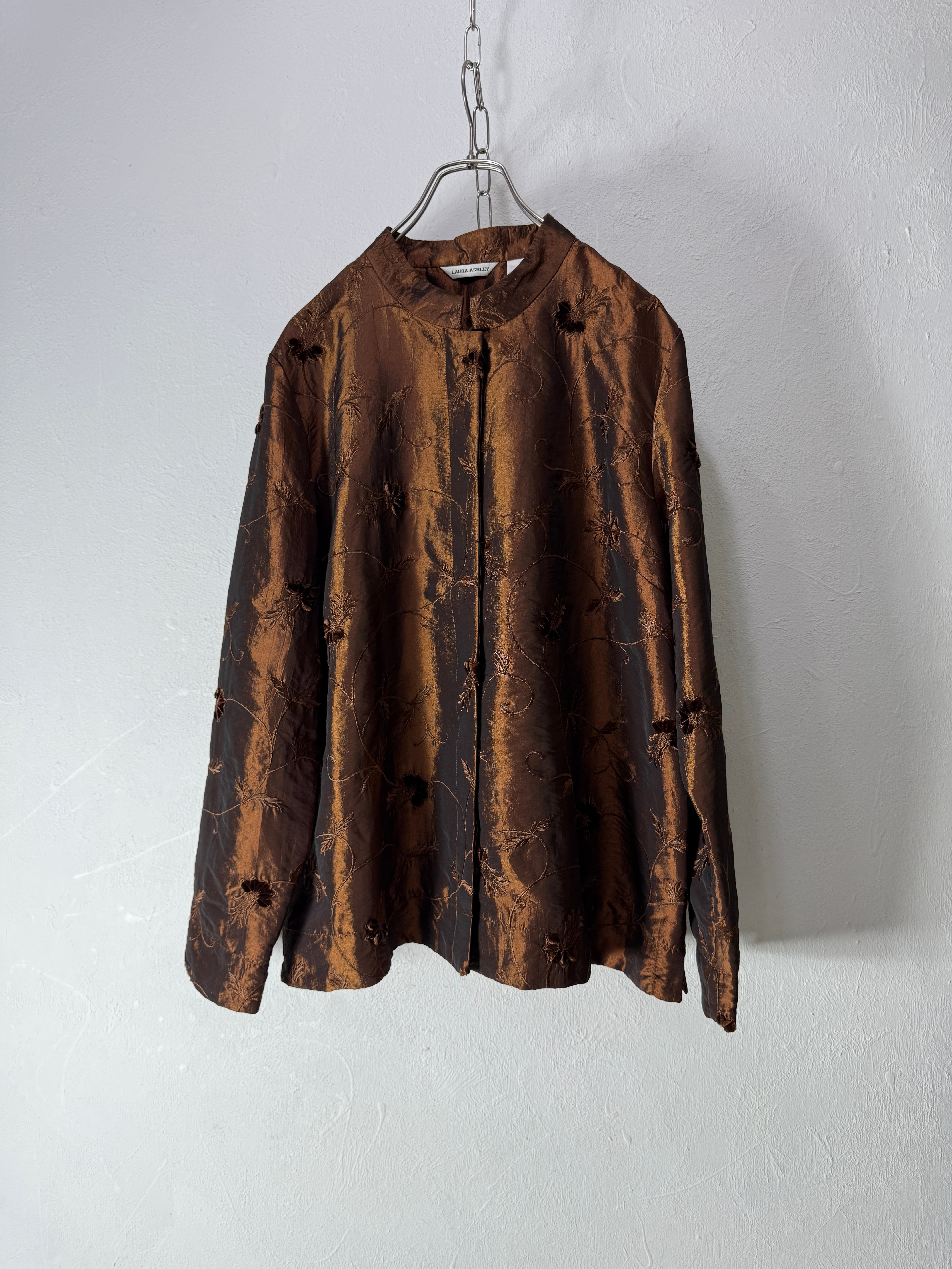 90’s botanical design Embroidery jacket