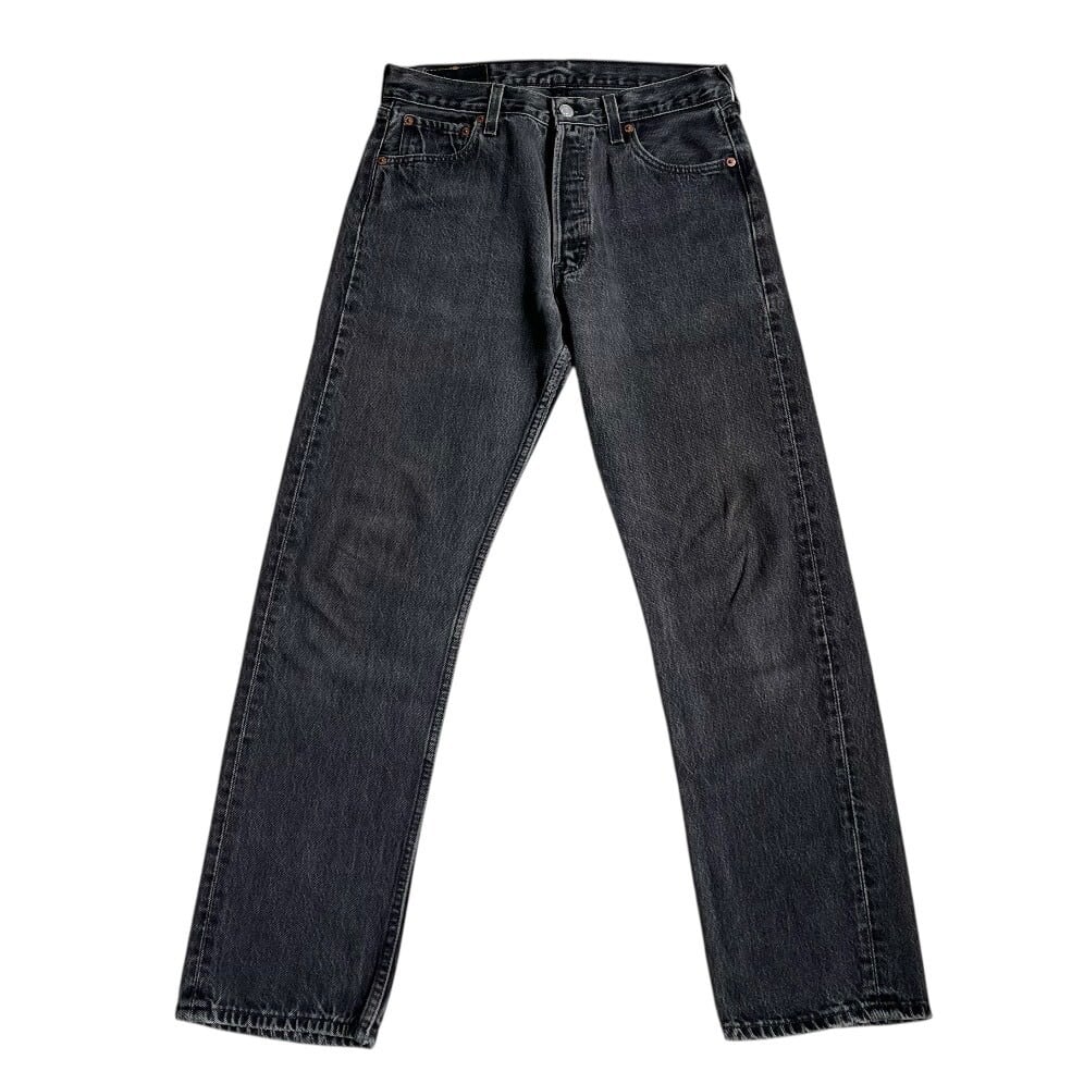 先染めブラックW30L30：90s Levis 501 リーバイス 501 デニム ジーンズ