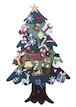 クリスマスフェルトタペストリー(ツリー)WG-26602 4991901629697 クリスマス サンタクロース デコレーション 装飾 イベント パーティー