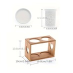 キッチン用品ホルダー セラミック製 スプーン フォーク カラトリー収納 リビング カフェ装飾 おしゃれ 北欧