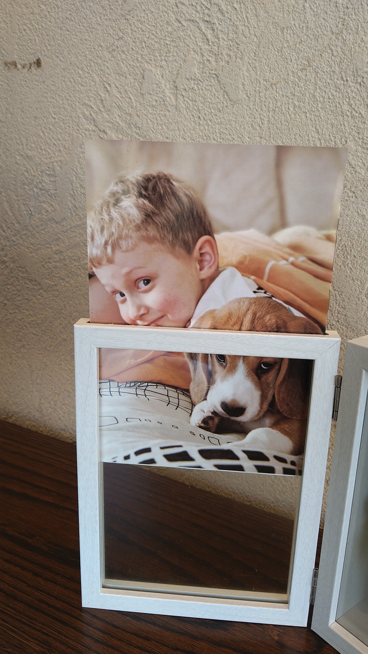 写真立て付プリザーブドフラワー