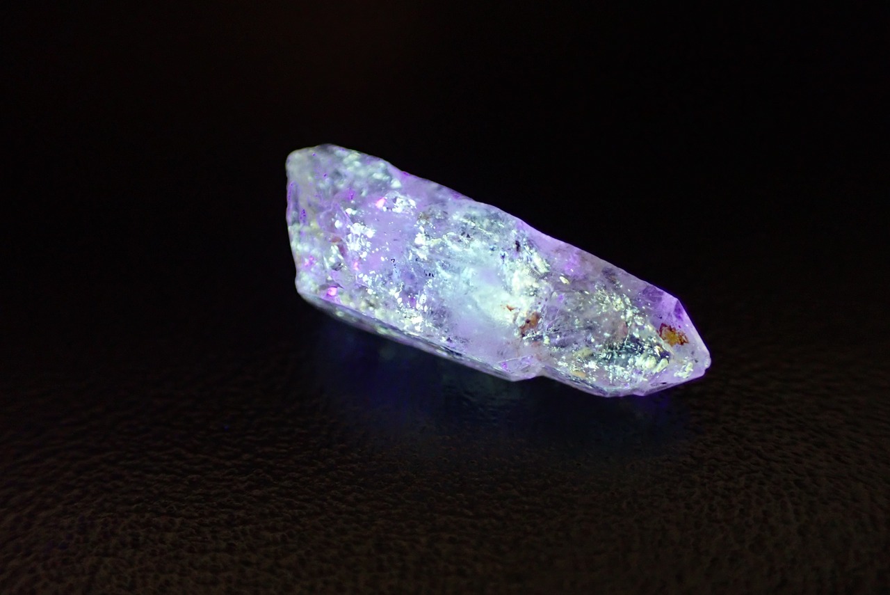 【原石セット】クォーツ×オイルインクォーツ 1.73ct/2.19ct  [C3-112]