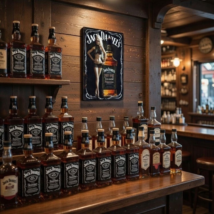 JACK DANIEL'S ジャックダニエル ブリキ看板 メタルサインプレート