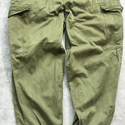 60s スウェーデン軍 実物 M-59 カーゴパンツ 詳細写真4