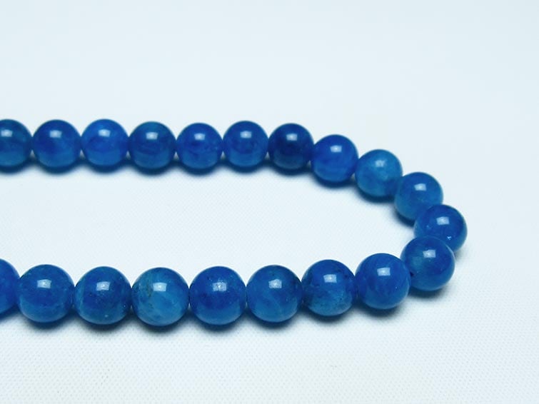 アパタイト ブレスレット 8mm 一点物 メール便可 111-42995 | 天然石