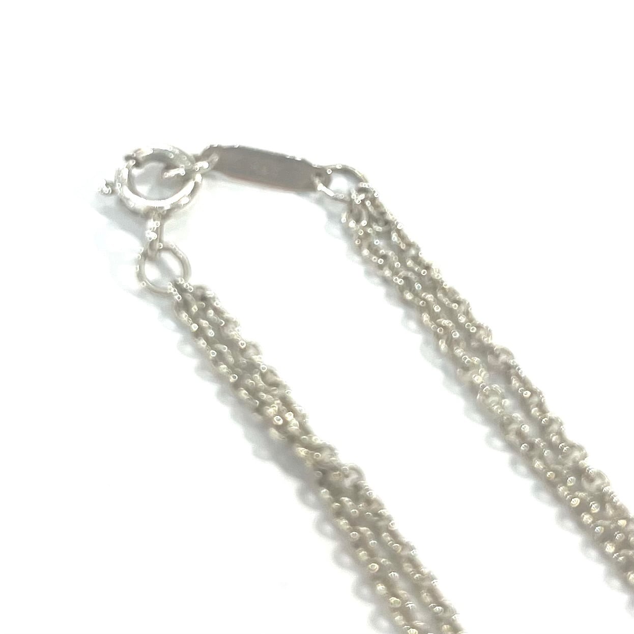 限定価格【TIFFANY&Co.】2527 Wチェーン 立体インフィニティ