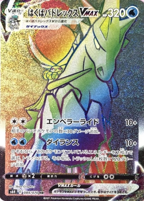 【Bランク】はくばバドレックスVMAX(HR)