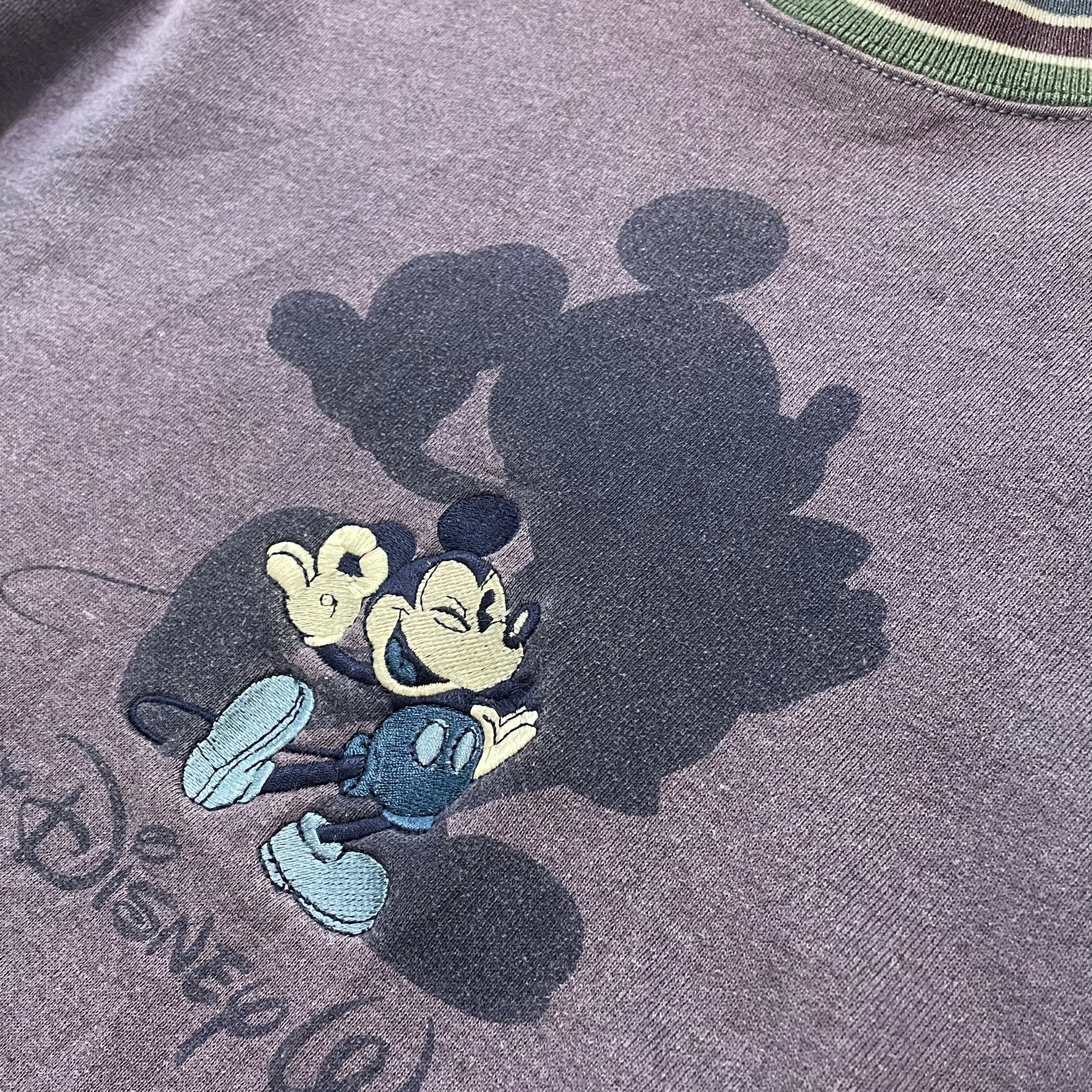 Walt Disney World】90s USA製 スウェット トレーナー 刺繍 ロゴ