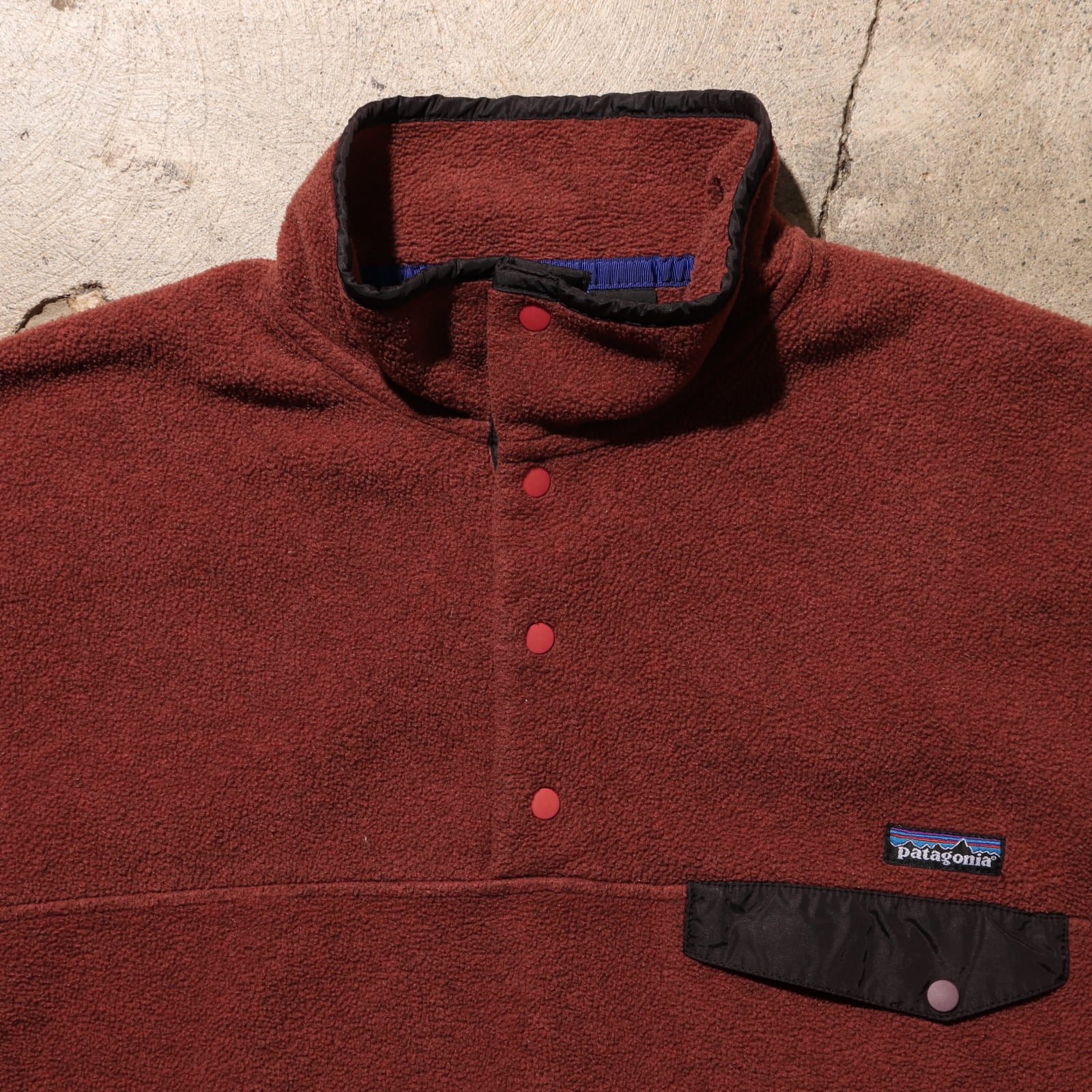 極美品 L 赤茶 USA 99年 シンチラ スナップT パタゴニア フリース synchilla snap-t patagonia | ENCOUNT  powered by BASE