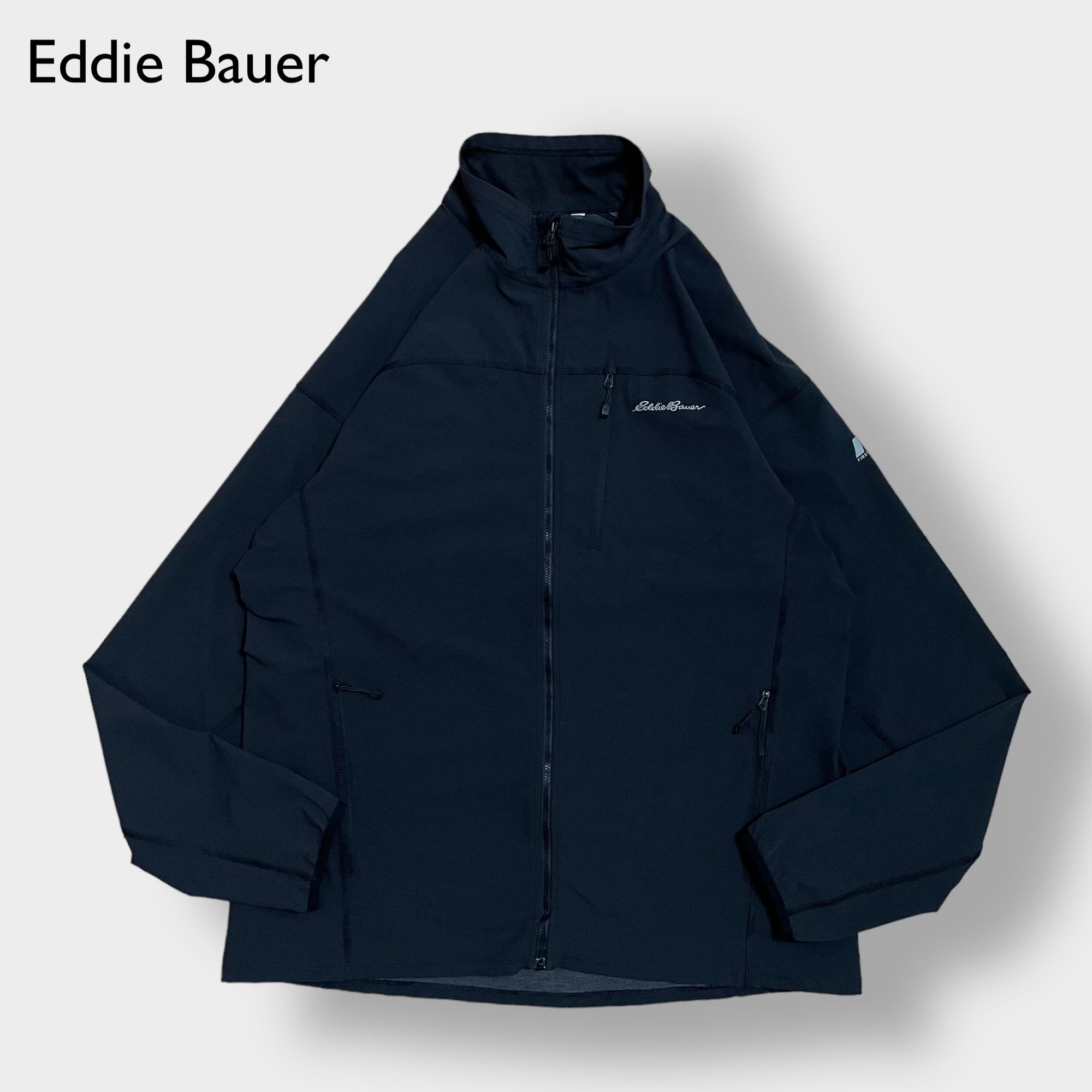 Eddie Bauer ナイロンジャケット ジップアップ フルジップ ジャンパー ...