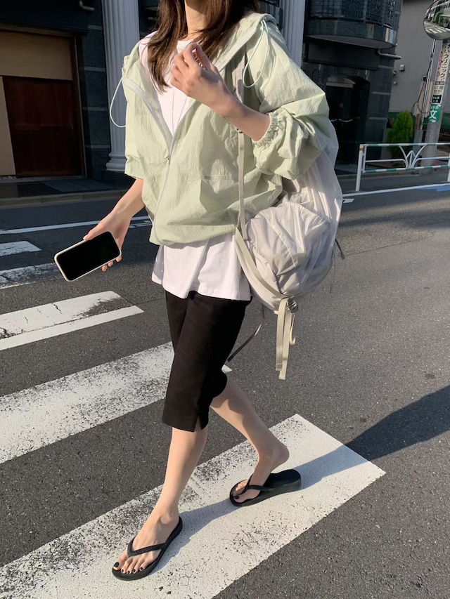 (予約) mellounge / Sunday anorak jumper 3color
