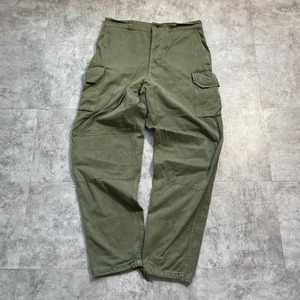 60s フランス軍 実物 M-64 フィールドパンツ w34
