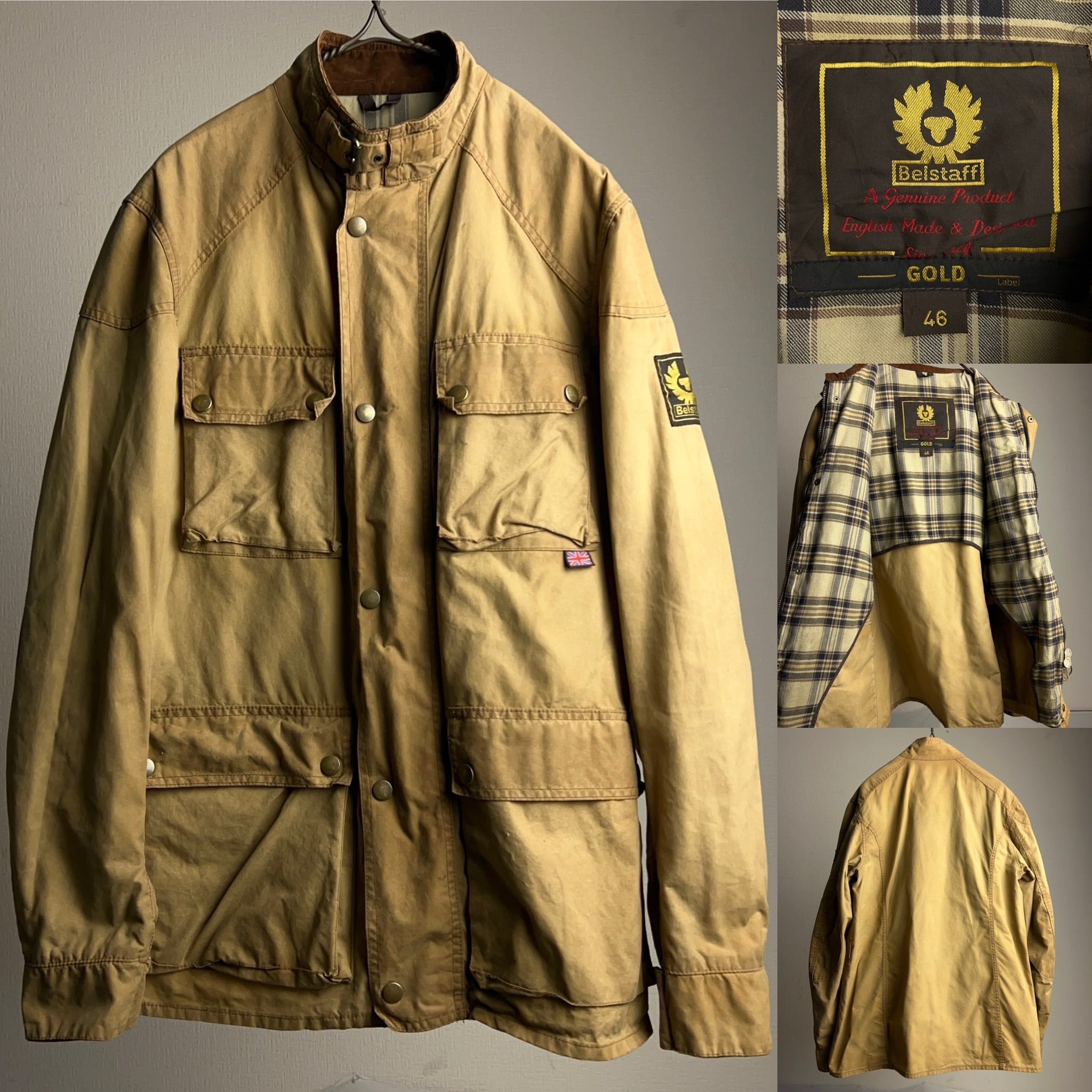 Belstaff GOLD LABEL Waxed Cotton Jacket ベルスタッフ Belstaff GOLD LABEL Waxed Cotton Jacket ベルスタッフ