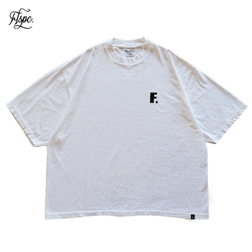 FLSPC. : GARMENT DYE S/S TEE "F."