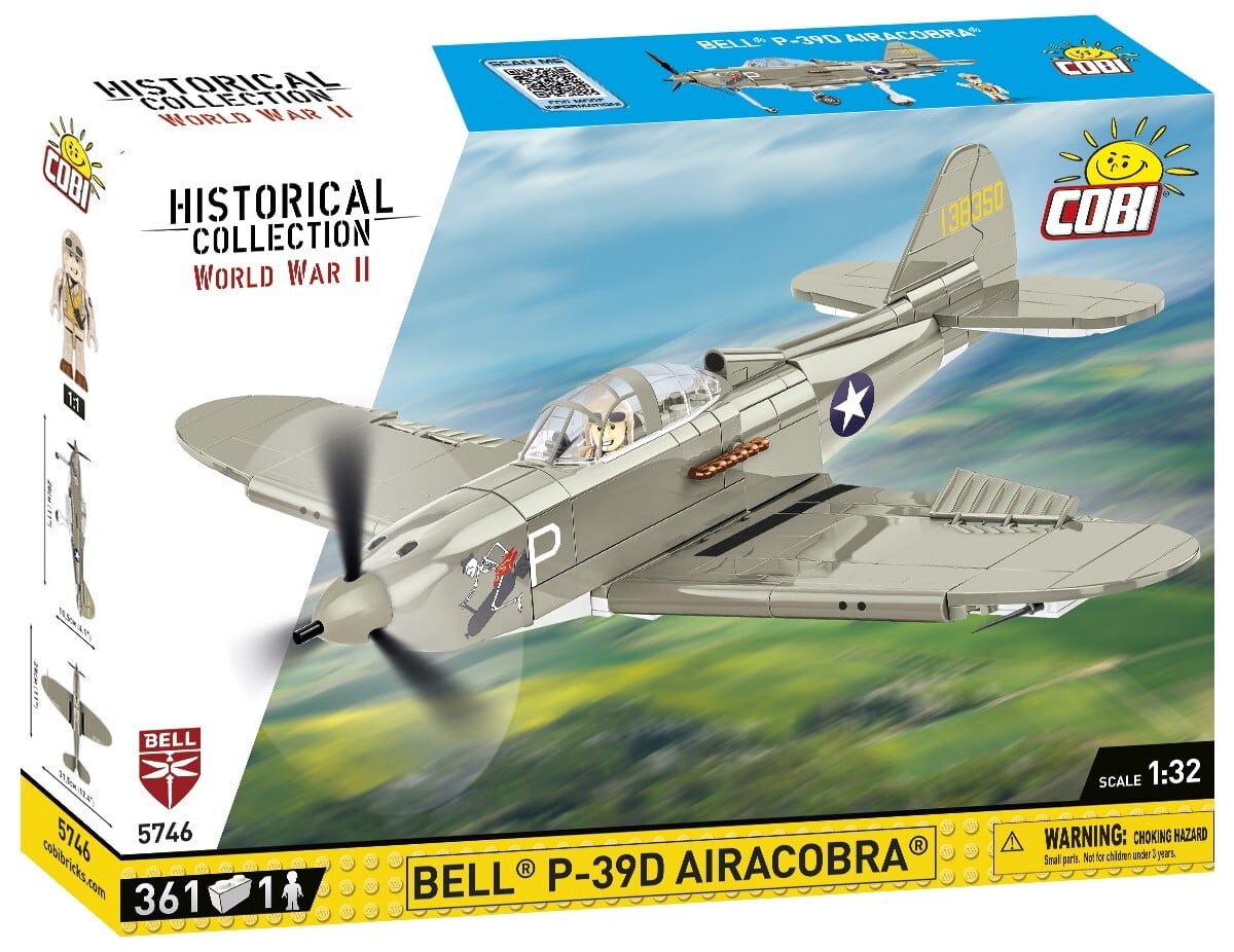 COBI #5746 Bell P-39D エアラコブラ