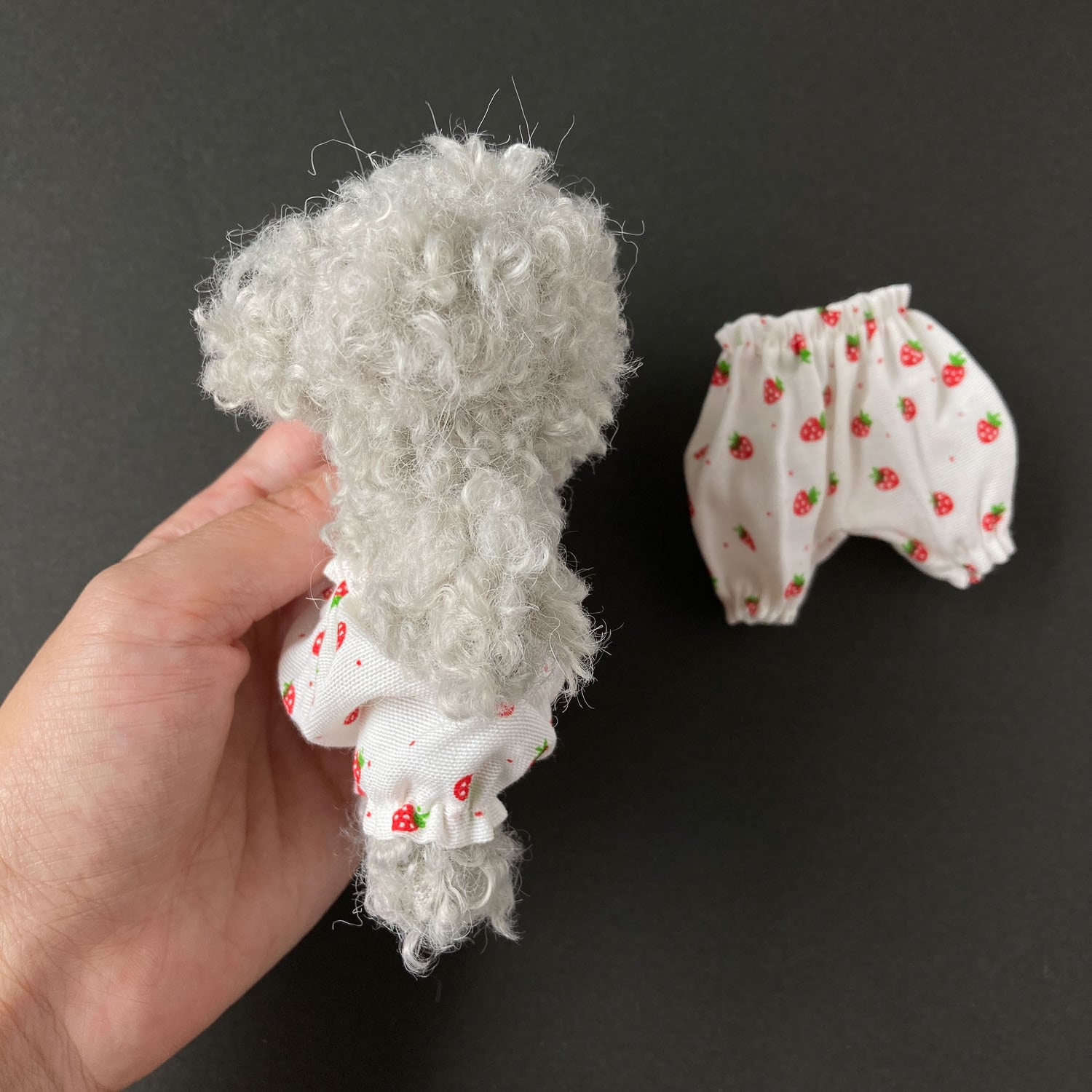 ミニチュア いちご柄のかぼちゃパンツ | Dua-アクセサリーパーツショップ