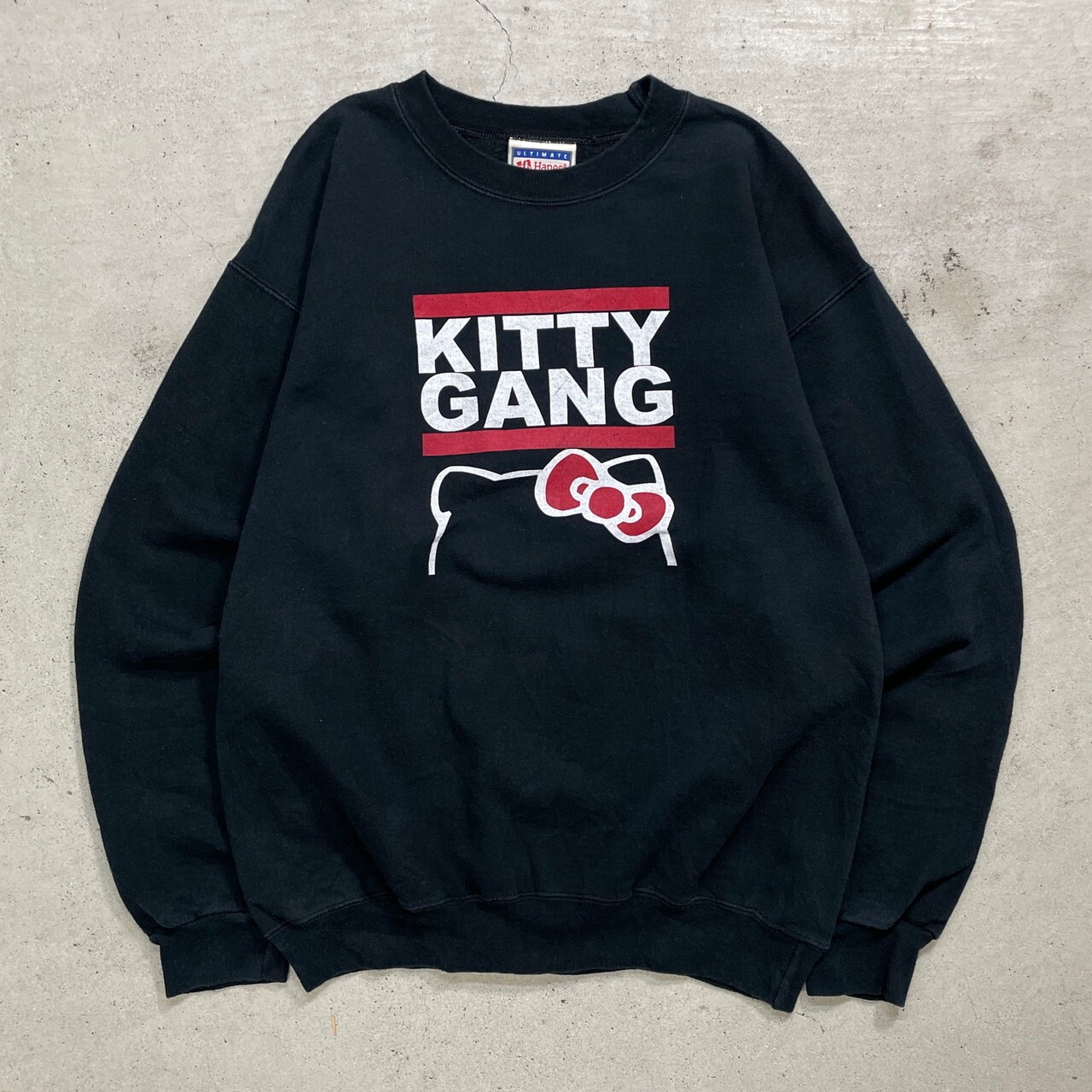 00年代 KITTY GANG ハローキティ スウェットシャツ キャラクター 
