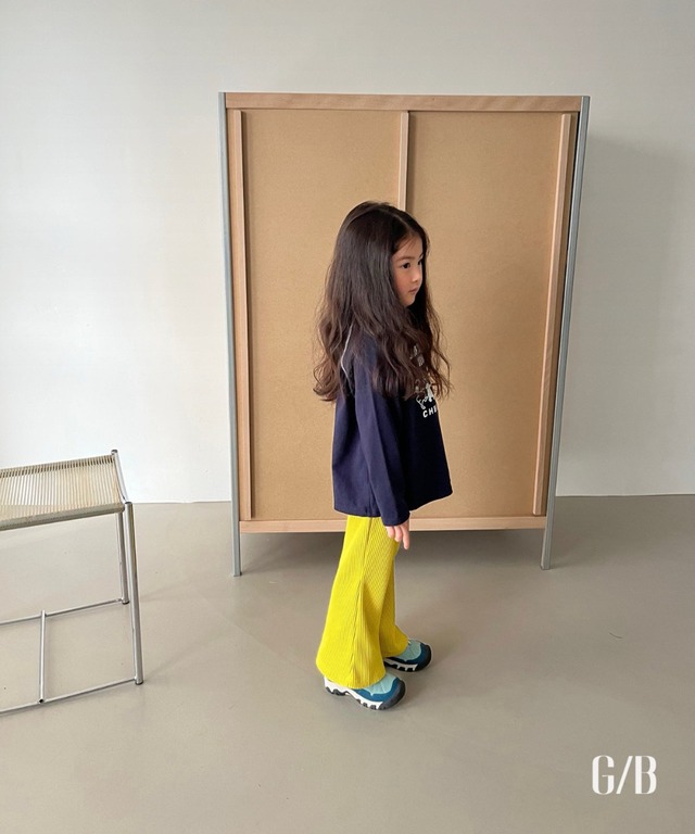 《送料無料》予約:ピアブーツカットパンツ【GRUEBABA】※ジュニアサイズ