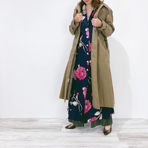 ◼︎80s vintage single trench coat from Canada◼︎