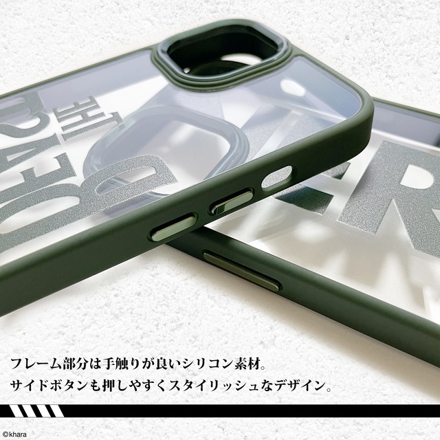 RADIO EVA ACRYLIC MOBILE CASE＜BEAST(D.GREEN)＞