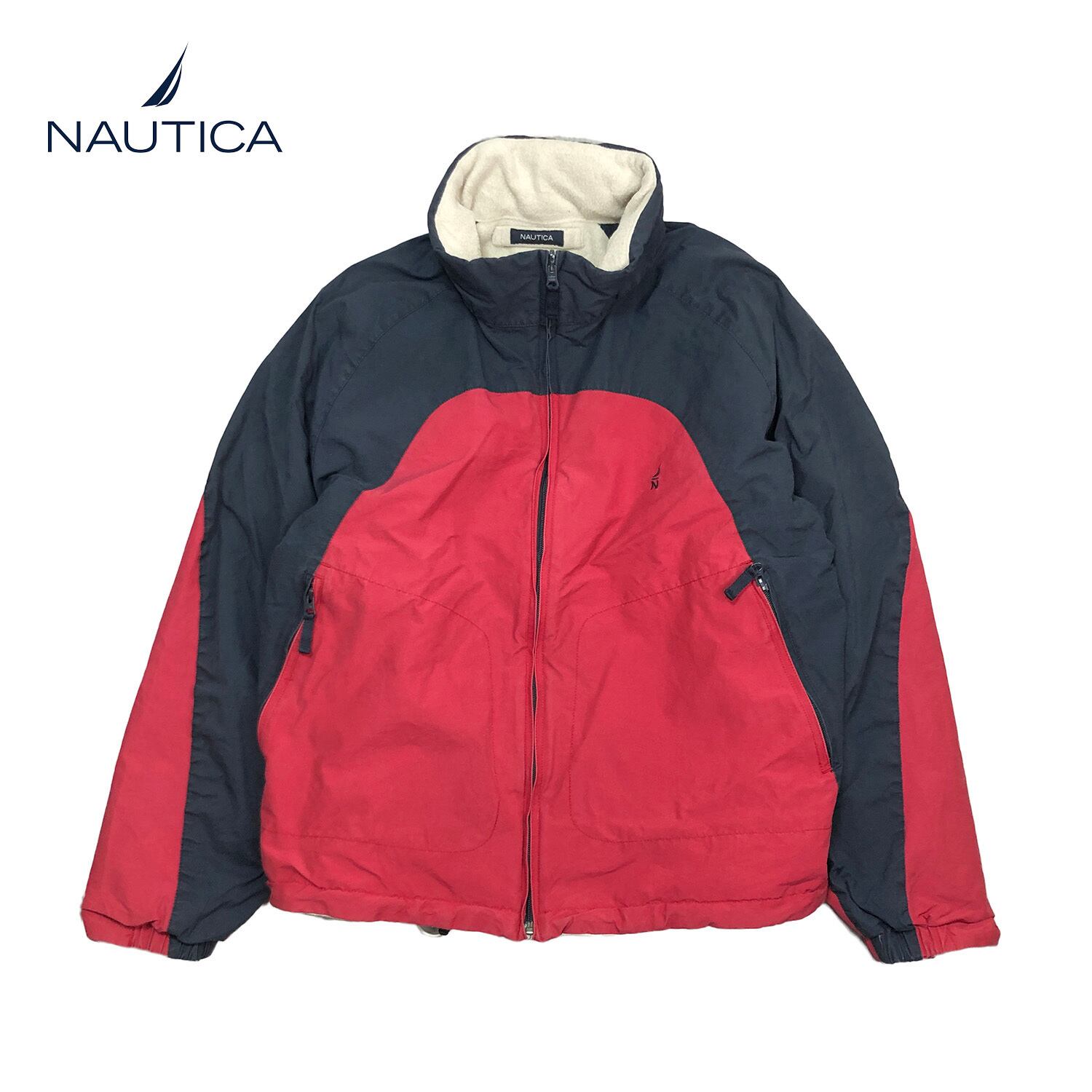 NAUTICA リバーシブルスウェット トレーナー XL