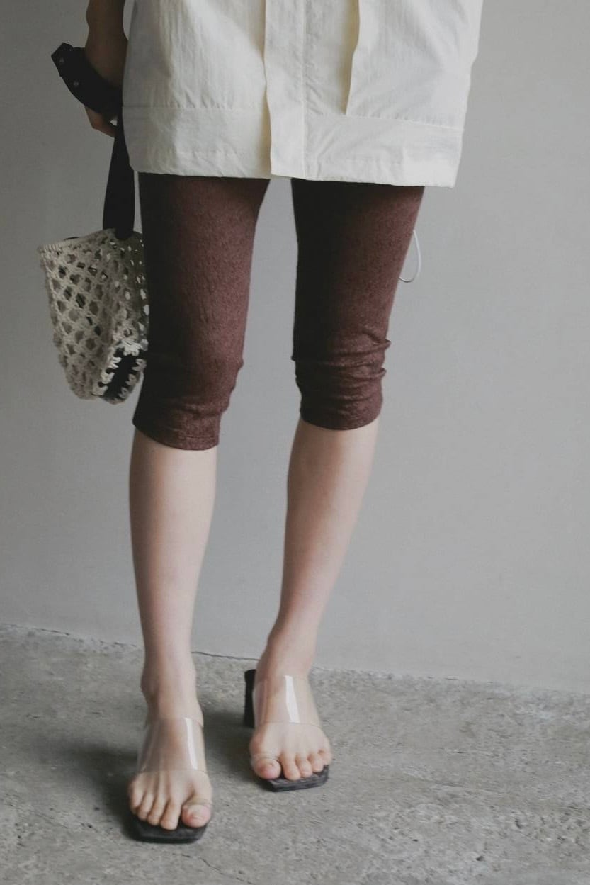 ànuke Cutlace Biker Pants カットレースバイカーパンツ Brown