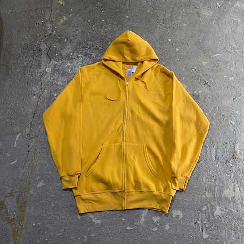 00s Unknown zip up hoodie "yellow"【仙台店】