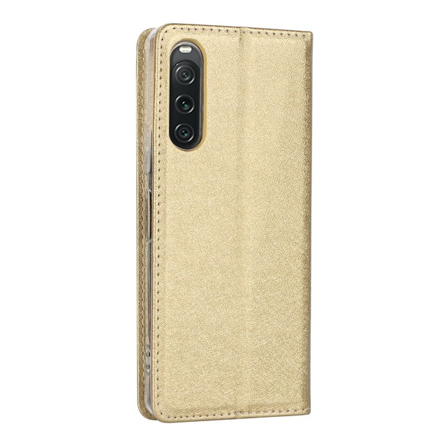 Xperia 10 V ケース ソニー xperia 10 v so-52d 手帳型 xperia 10 v sog11 スマホケース エクスペリア カバー xperia10 5 手帳ケース xperia 10 v case zouzt PUレザー製 ストラップ付き 横置き スタンド 財布 カード収納 マグネット 耐衝撃 滑り止め 指紋防止 無地 可愛い シンプル 5色 ゴールド